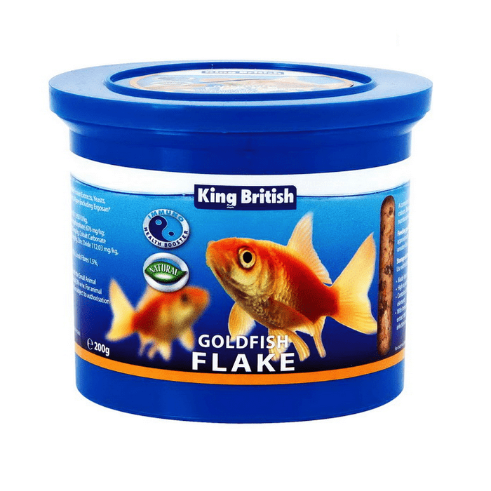 King British Goldfish Fish Flakes - Huggle Pets