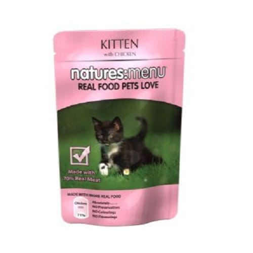 Natures Menu 100g Pouches Cat Food - Huggle Pets