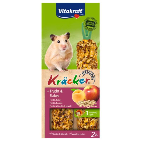 Vitakraft Hamster Kracker Fruit Flakes