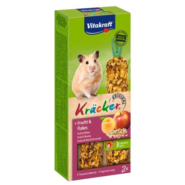 Vitakraft Hamster Kracker Fruit Flakes