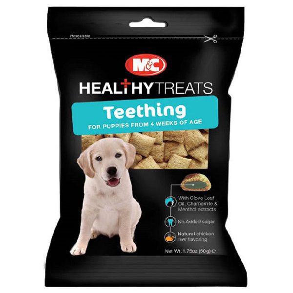 Mark & Chappell Teething Treats For Puppies 50g HugglePets