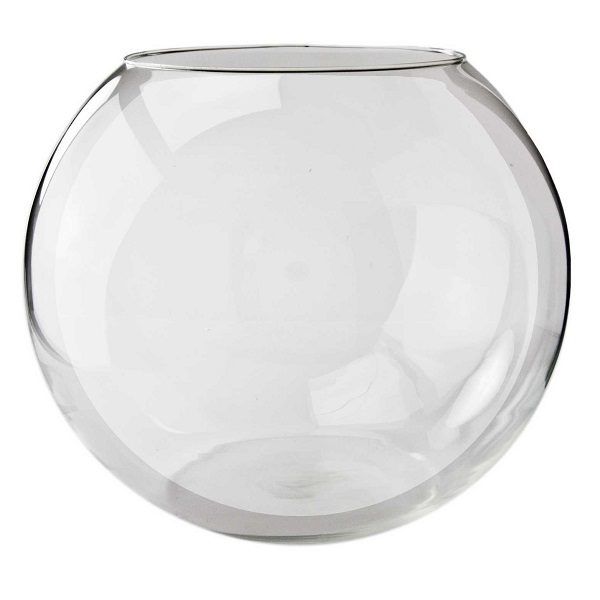 2-Gallon Glass Drum Fish Koller Products 3-Gallon Fish Bowl 2-G...
