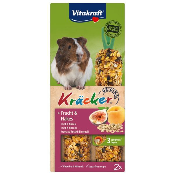 VitaKraft Guinea Pig Kracker Fruit Flakes