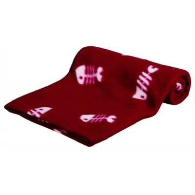 Trixie Pet Beany Fleece Blanket BordeauxRed