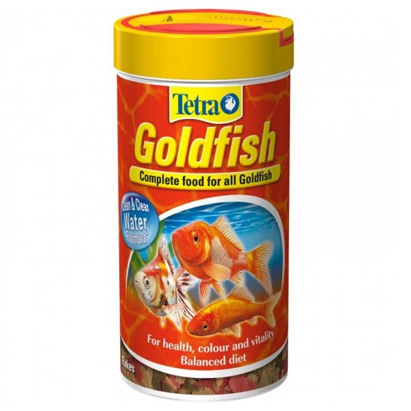 Tetra Goldfish Flakes - for Health, Natural Colouring & Vitality ...