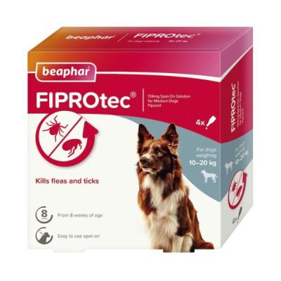 FIPROtec Spot On Medium Dog - 4 pipettes