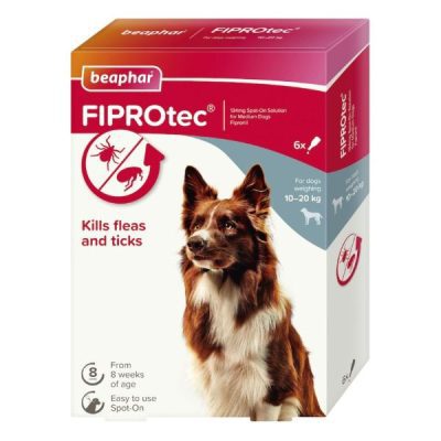 FIPROtec Spot On Medium Dog - 6 pipettes