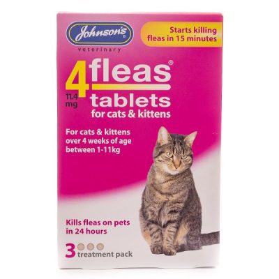 Johnson's 4fleas Tablets for Cats & Kittens