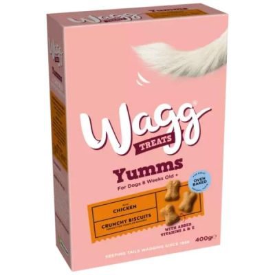 Wagg Yumms Dog Biscuits Chicken 400g