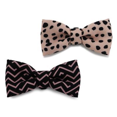 Ancol Dalmatian/Zigzag Patterned Bow Tie