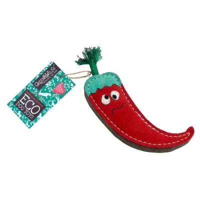 Greens & Wilds Chad the Red Hot Chilli Pepper Dog toy