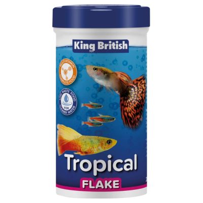 King British Tropical Fish Flake Food