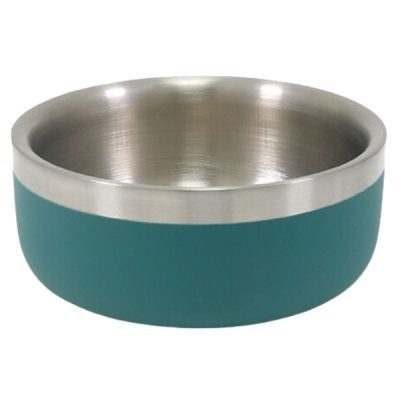 Rosewood Premium Double Wall Stainless Steel Bowls teal.