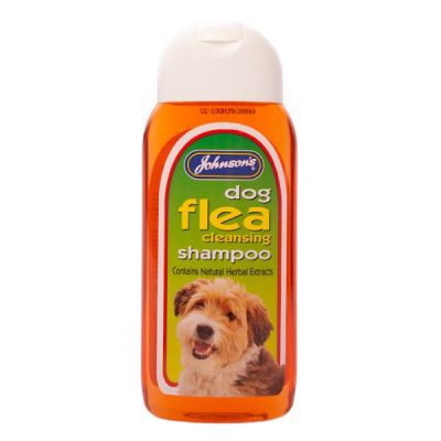 JVP Johnsons Dog Flea Cleansing Shampoo 200ml