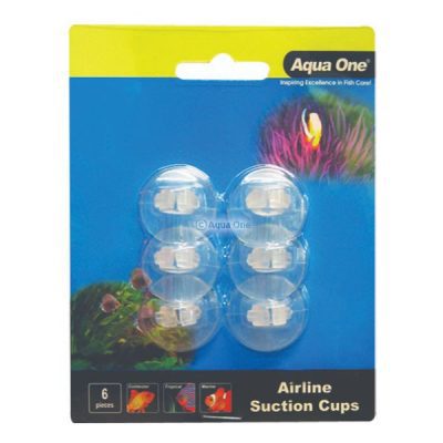 Aqua One Airline Suction Cups 6pk