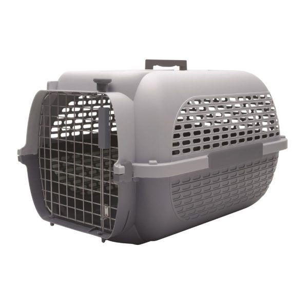 Dogit Voyageur Grey & Khaki Large Dog Carrier - HugglePets