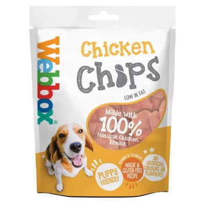 Webbox Chicken Chips Dog Treat 40g