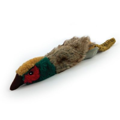 HugglePets Legacy Paul The Unstuffed Pheasant Dog Toy