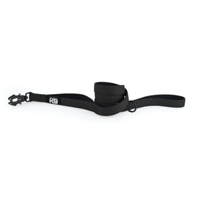 HugglePets Tactical K9 Endurance Lead - Black