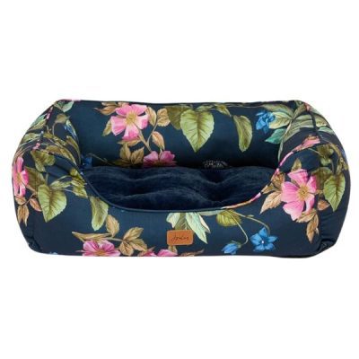 Joules Botanical Bloom Dog Box Bed