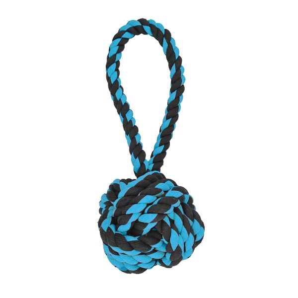 HugglePets Tactical K9 Super Ball Tug Dog Toy