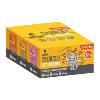 Crunchy Cat Cushions Variety Box - HugglePets