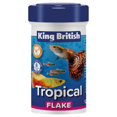 King British Tropical Fish Flake Food