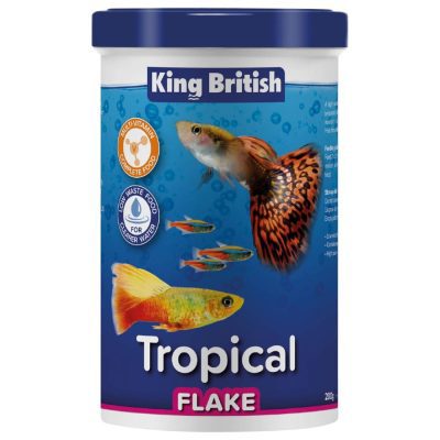 King British Tropical Fish Flake Food