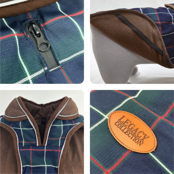 HugglePets Legacy Tartan Dog Coat - HugglePets